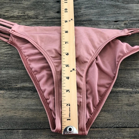 Cikada Australia Size US 8 Rose Gold Low Rise Bikini Bottoms Swimsuit NWOT - Picture 6 of 6
